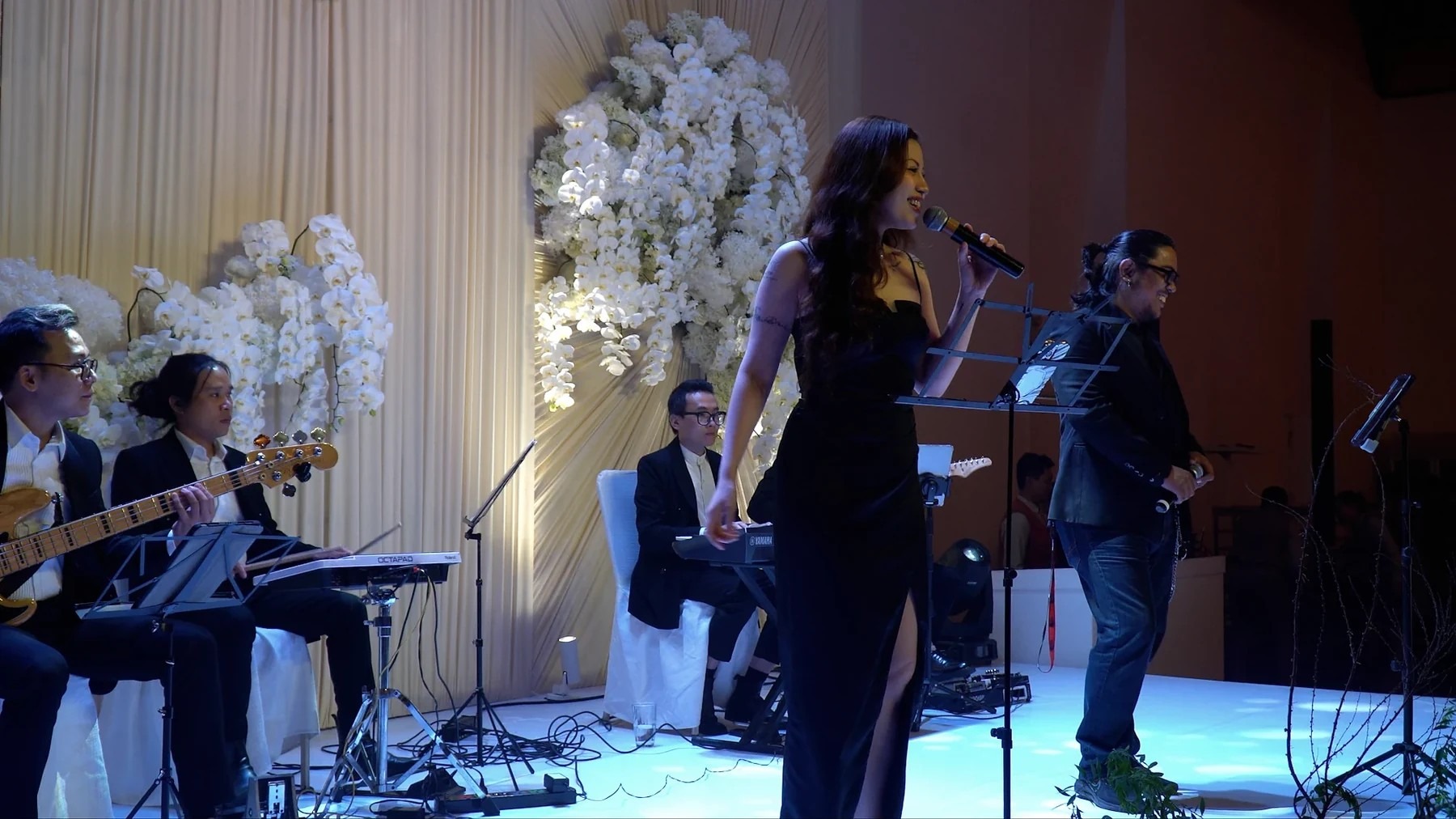 Inside a GEM Center Wedding: Designing Live Music for a Cathedral-Height Ballroom